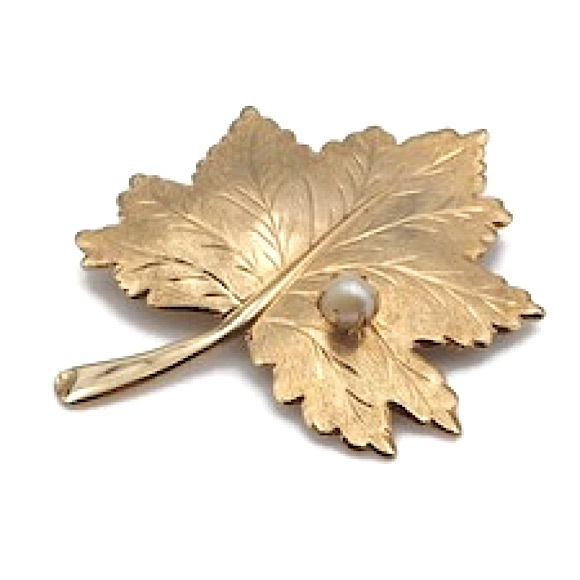 Signed Sarah Coventry “Whispering Leaf “ Pin Brooch - Picture 10 of 10